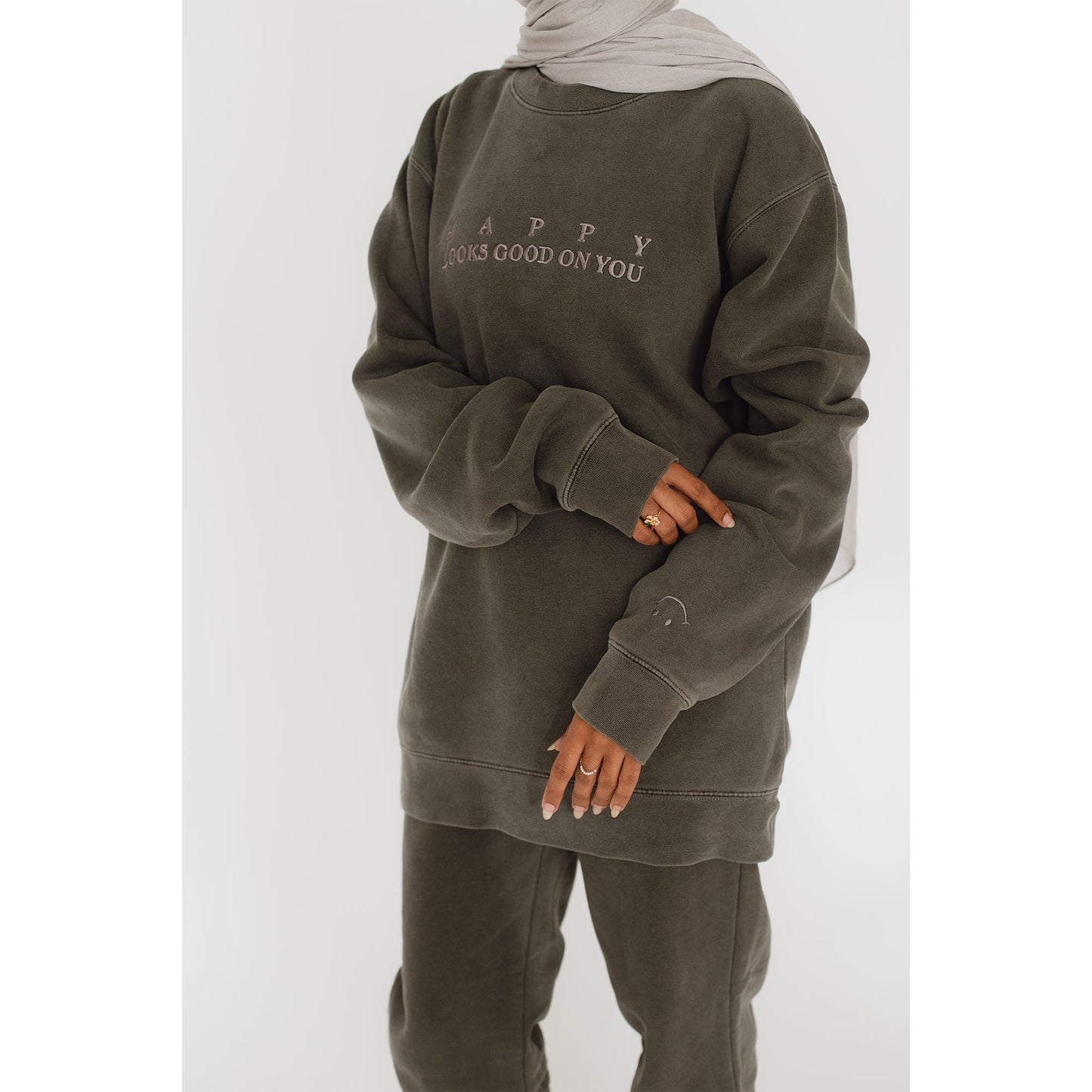 Charcoal Grey Crewneck