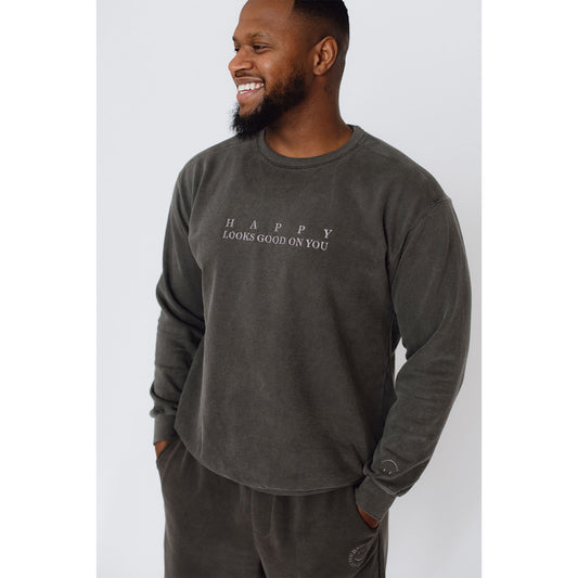 Charcoal Grey Crewneck