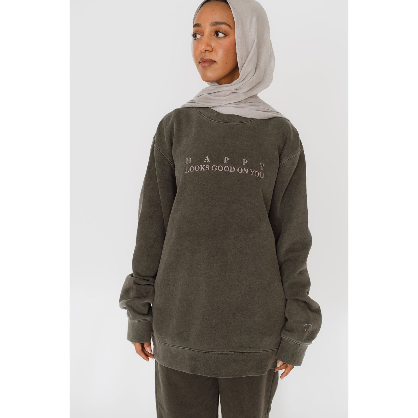 Charcoal Grey Crewneck